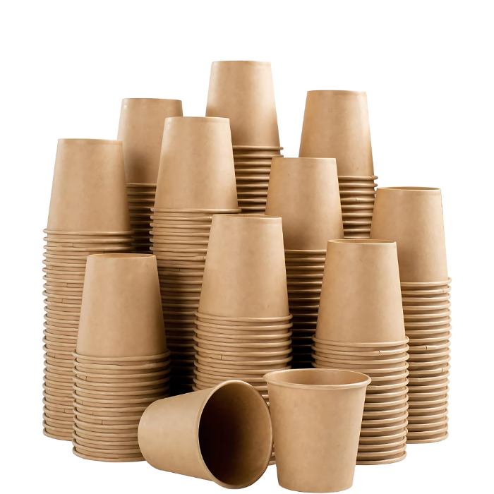4 Oz Kraft Daily Use Rigid Paper Cups.