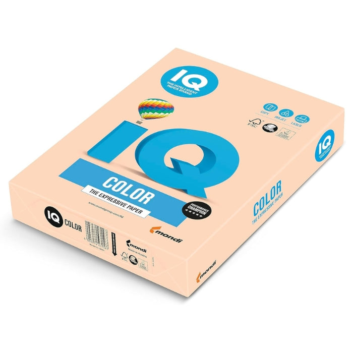 Mondi A4 All-Purpose Copy Paper – 80 GSM, Salmon Color, Ideal for Office & Craft Use
