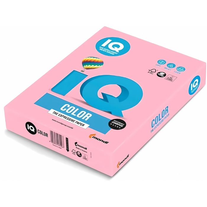 Mondi A4 All-Purpose Copy Paper – 80 GSM, Light Pink, Ideal for Office & Craft Use