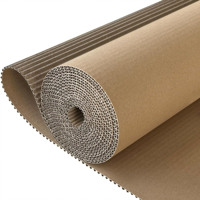 13 KG Single Face Corrugated Cardboard Roll (150 CM height x 27 m Long)