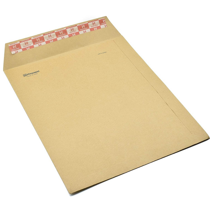 Hispapel Envelope 324 x 229 mm, 13 x 9 inches, C4, 90GSM, Brown