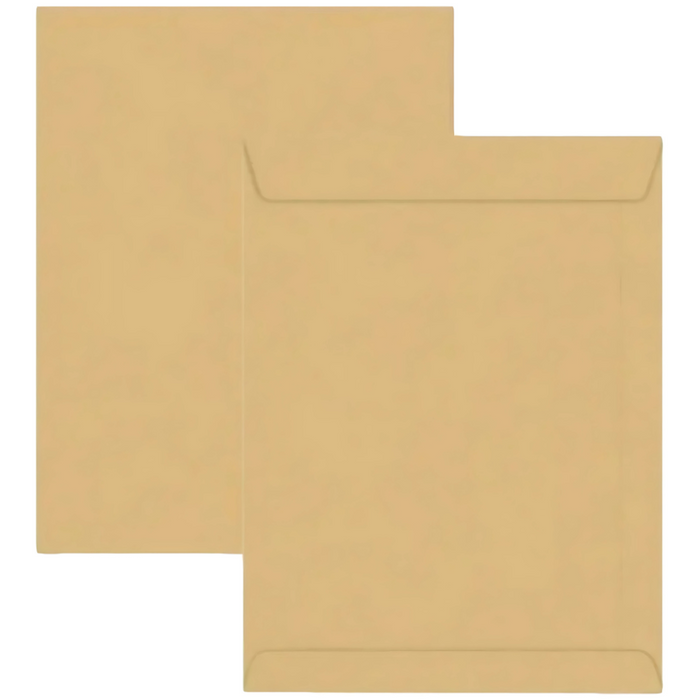 Hispapel Envelope 450 x 367 mm, 17.5 x14.5 inches, 100GSM, Brown