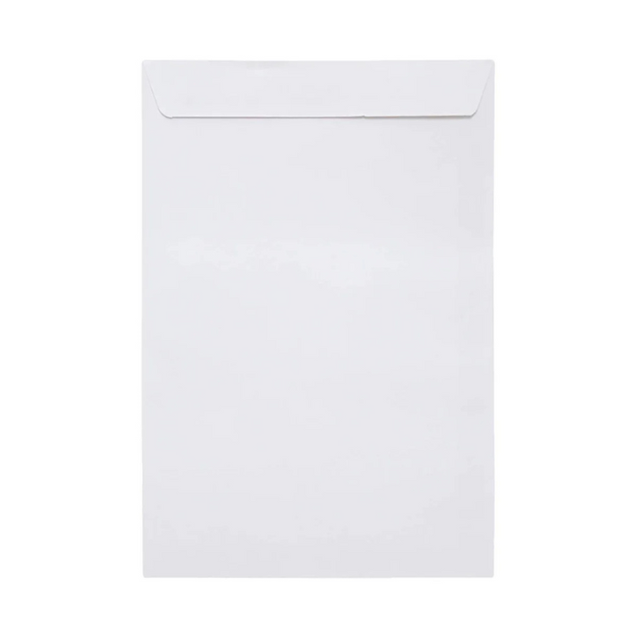 Hispapel Envelope 254 x 177 mm, 10 x 7 inches, B5, 100GSM, White