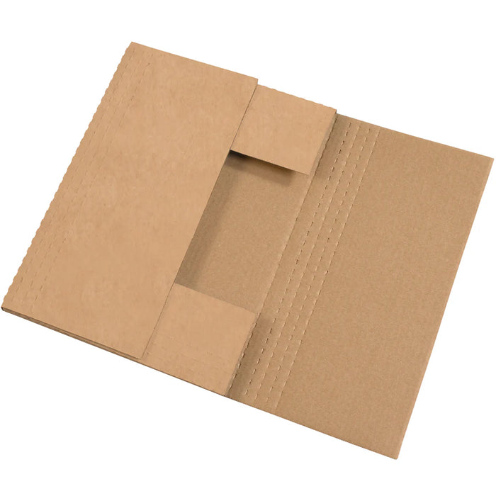 Brown Cardboard Easy-Fold Mailer Boxes (52×42×6 CM)