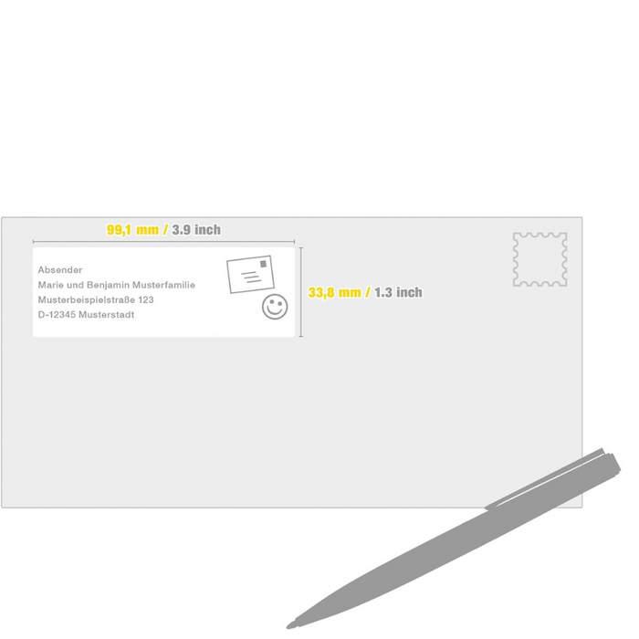 TOP STICK Self Adhesive Multi-Purpose Labels, 16 Labels Per A4 Sheet, 100 Sheets Laser And Inkjet Printers