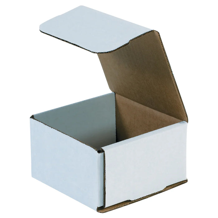 White Corrugated E-Commerce Mailer (10x10x5 CM)
