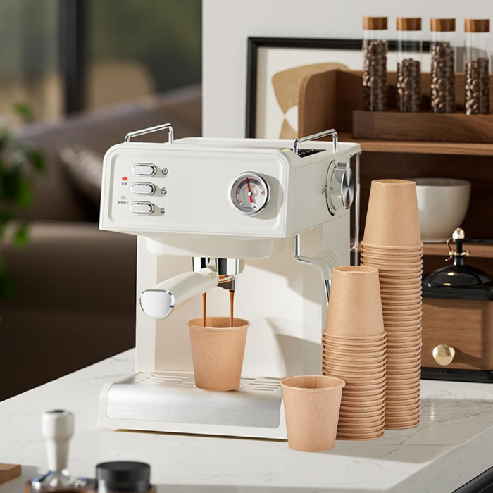 4 Oz Kraft Daily Use Rigid Paper Cups.