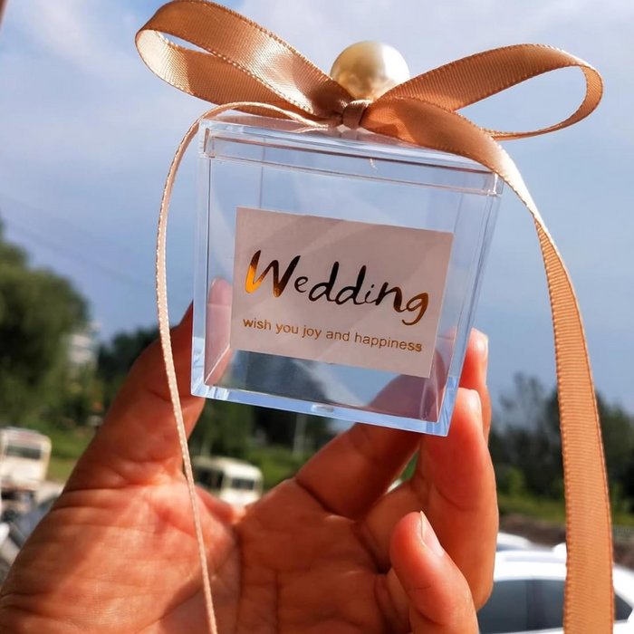 Acrylic Box Clear Boxes with Lid 55x55x55 mm