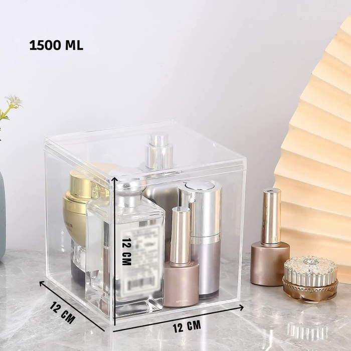 Acrylic Box Clear Boxes with Lid 120x120x120 mm