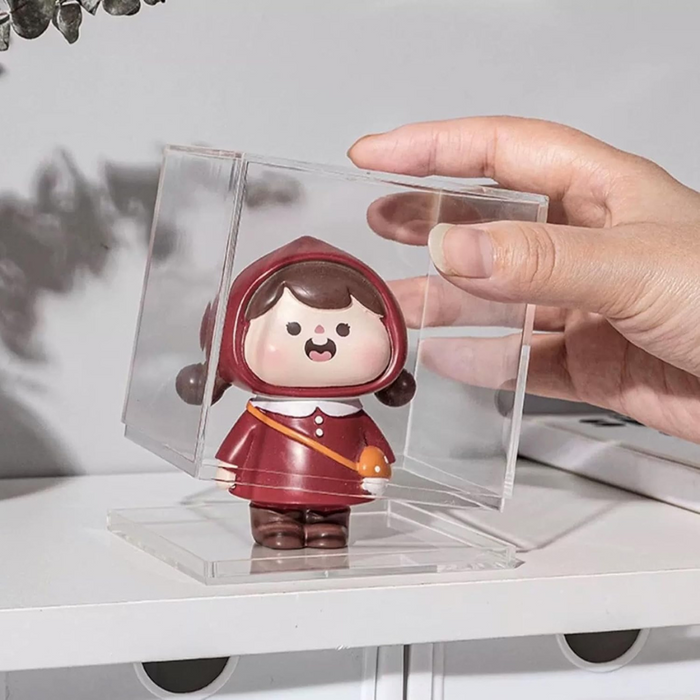 Acrylic Box Clear Boxes with Lid 80x80x80 mm