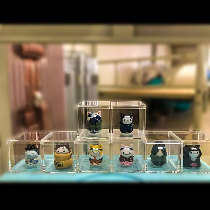 Acrylic Box Clear Boxes with Lid 85x85x85 mm