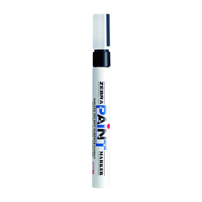 Zebra Paint Marker Black 3.0 mm Tip Permanent Oil-Based Ink